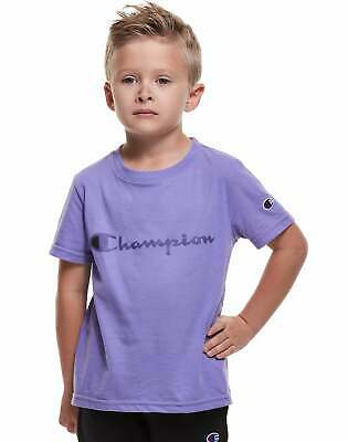 Champion Tee, Script Logo Little Kids' Athletics