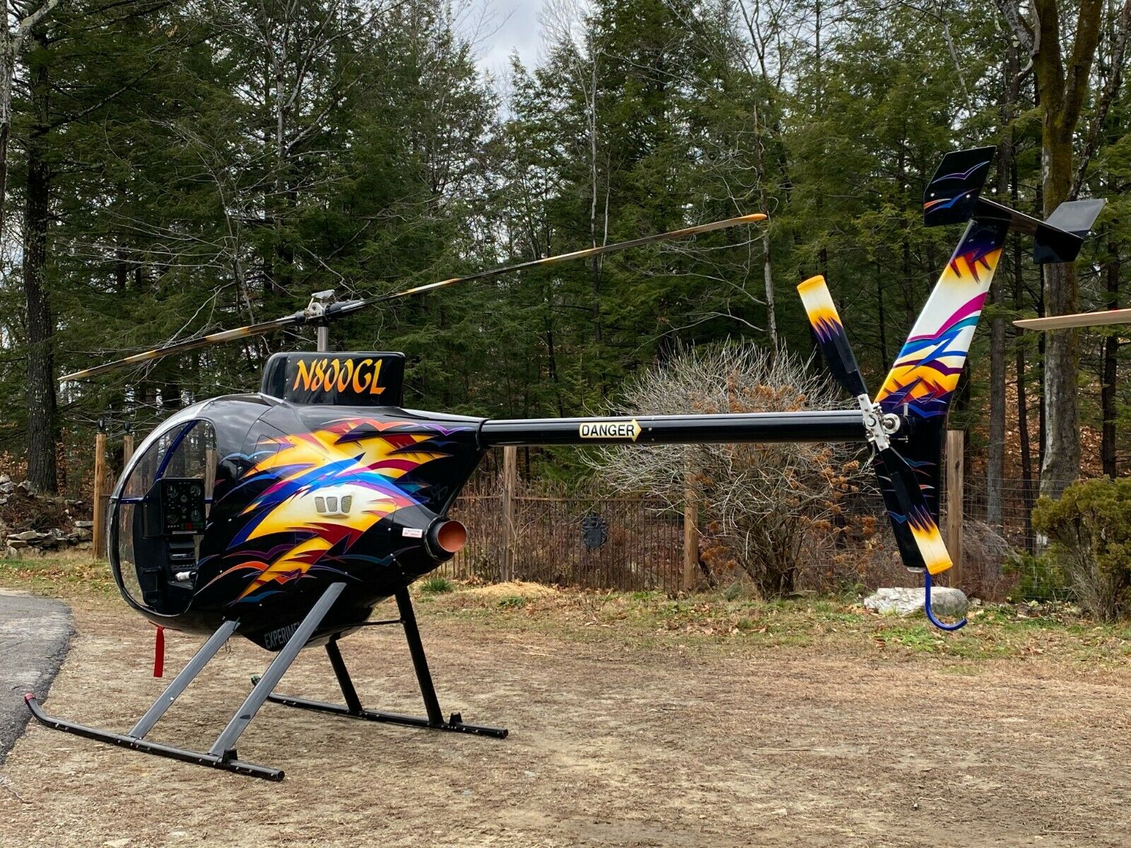 Revolution Mini 500 Helicopter Turbine Powered