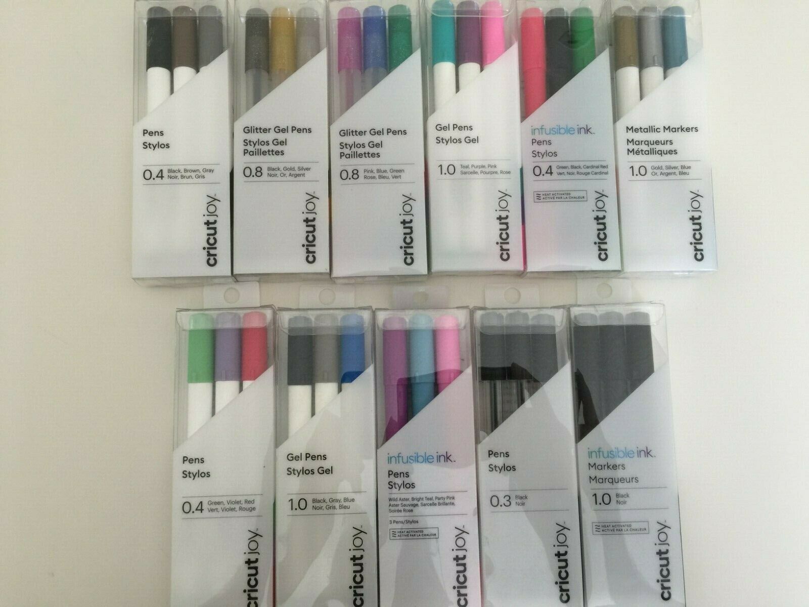 Cricut Joy Pens & Markers, Metallic, Infusible, Gel, Glitter Gel, YOU PICK NEW