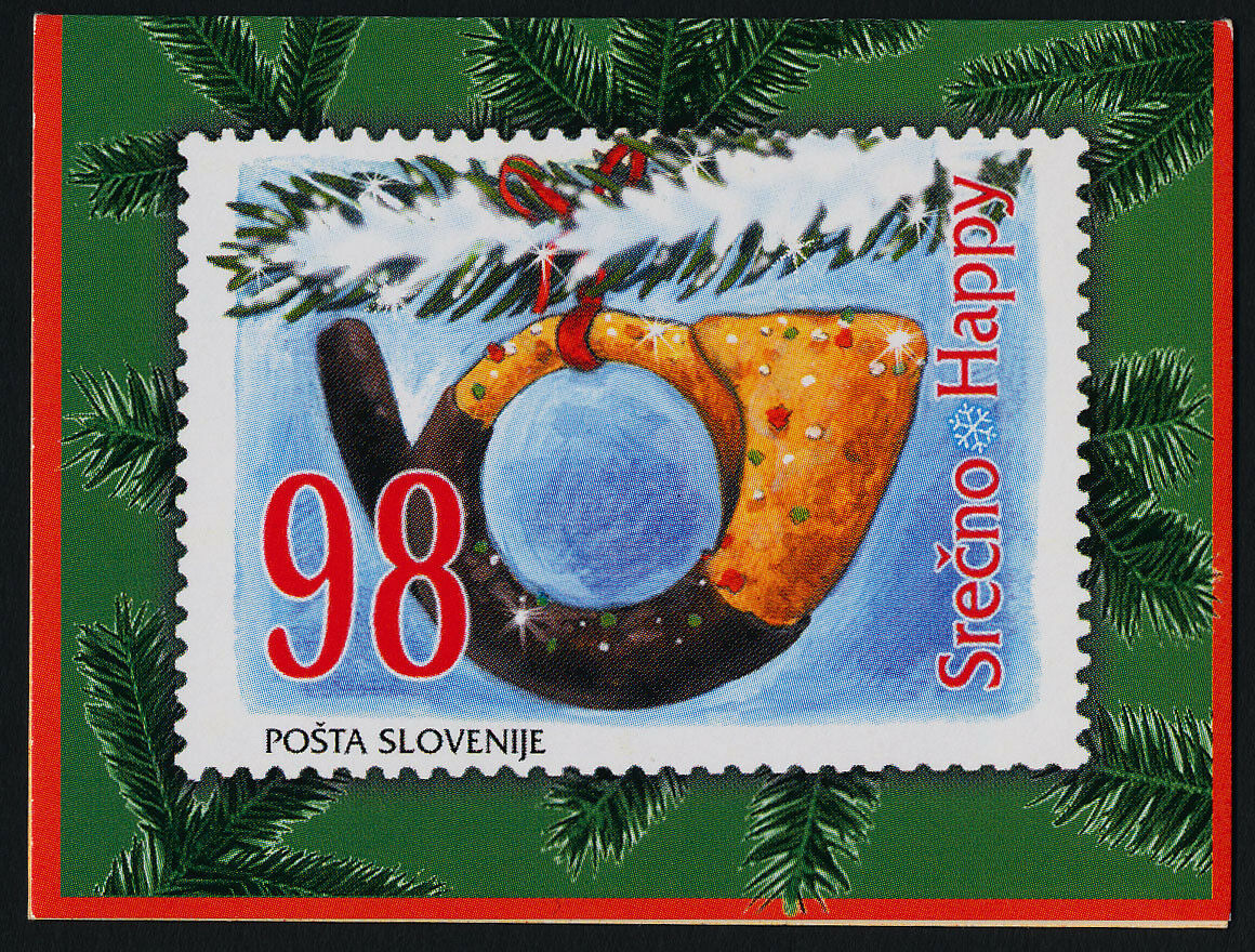 Slovenia 312a Booklet Mnh Christmas, New Year, Nativity