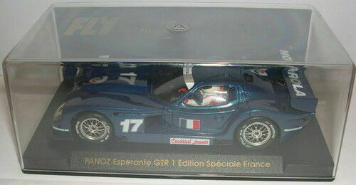 Fly E63 1/32 Slot Car Panoz Gtr 1 Blue Special Edition France