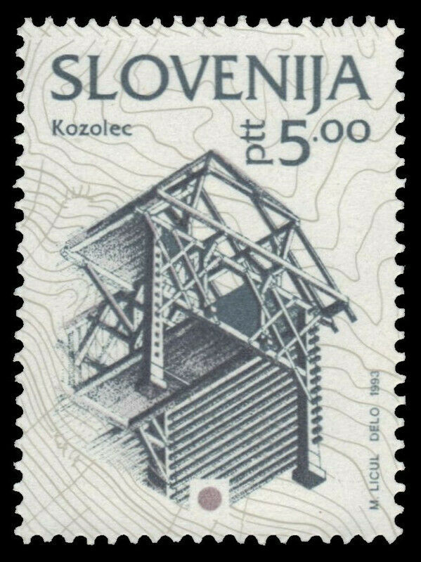 Slovenia 155 - Cultural Heritage "kozolec Structure" (pa30235)