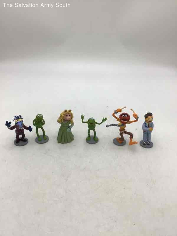 6 pcs x Disney Muppets Most Wanted Cake Toppers Action Figures