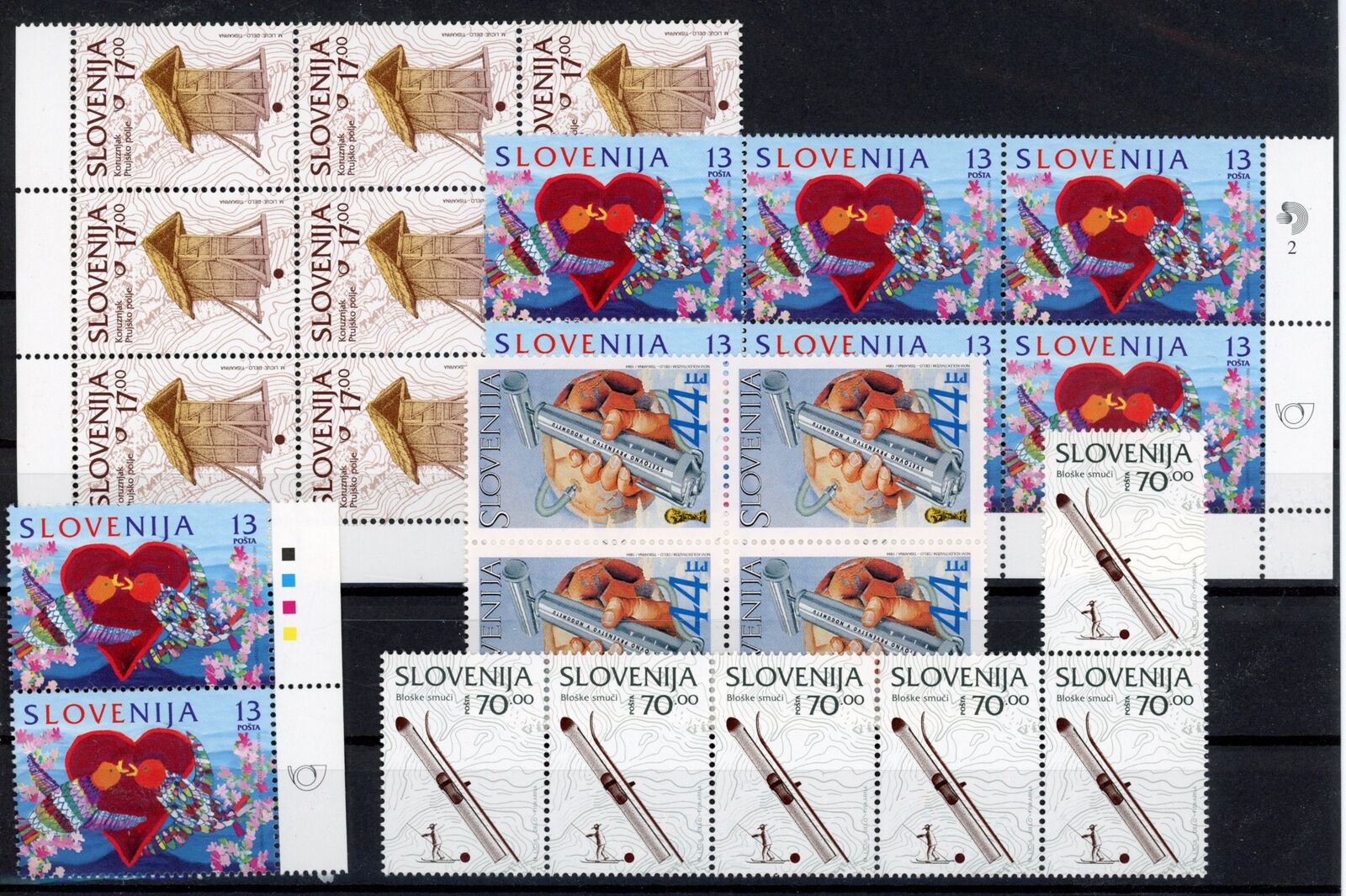 [G95.558] Slovenia good lot very fine MNH stamps