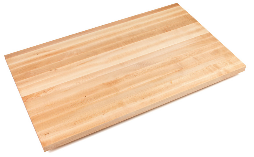 25" X 60" X 1.5" Maple Wood Butcher Block Counter / Desk / Cutting Board