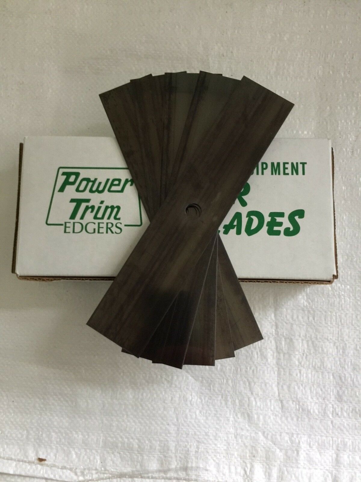 Power Trim Edger Original Blades 10" X 2" X 1/2" Hole Genuine Part# 310 (5pack)