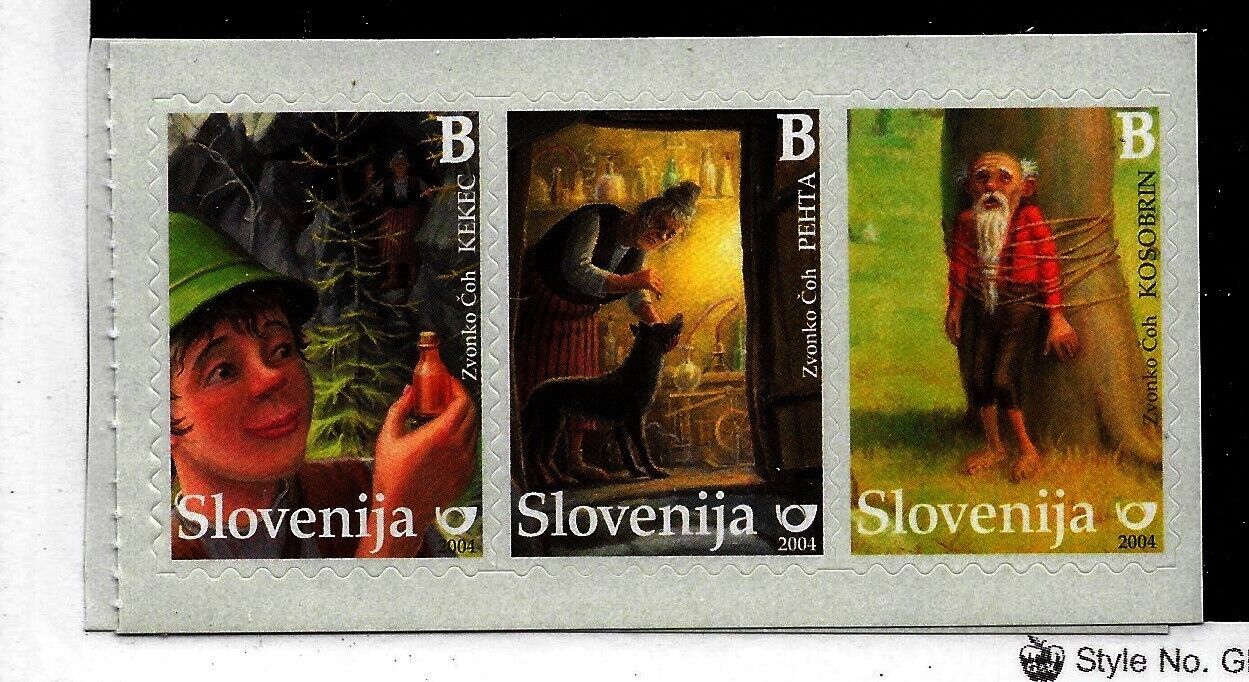 SLOVENIA Sc 553-55 NH issue of 2004 - FAIRY TALES