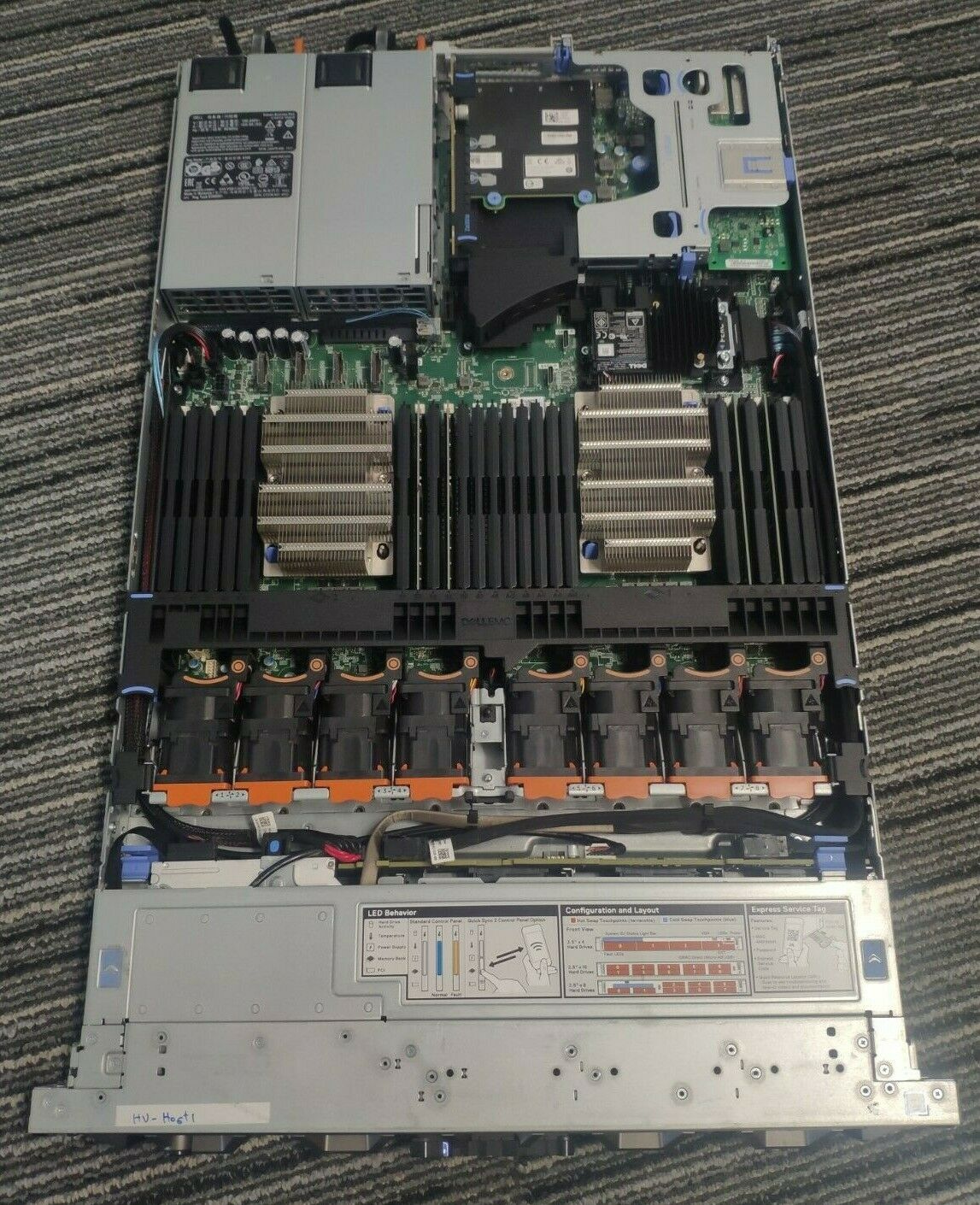 Used Dell Emc Poweredge R640 Server Without Processor