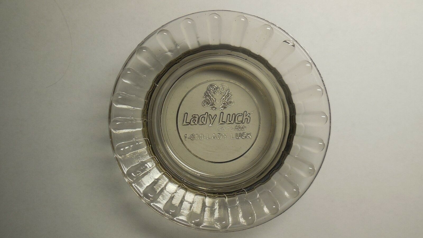 Vintage Ashtray From Lady Luck Casino In Las Vegas, Nevada