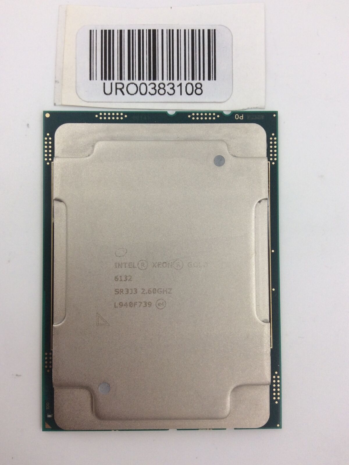 Intel Xeon Gold 6132 SR3J3 14-Core 2.60GHz 10.40GT/s UPI 19.25MB LGA3647 U383108