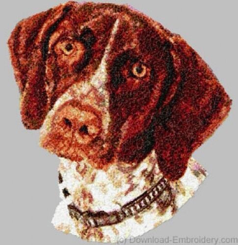 Embroidered Fleece Jacket - German Shorthaired Pointer Dle1542 Sizes S - Xxl