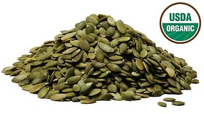 5 lbs 100%ALL Natural Grown Organic Raw Shelled PREMIUM Pumpkin Seeds/Pepitas