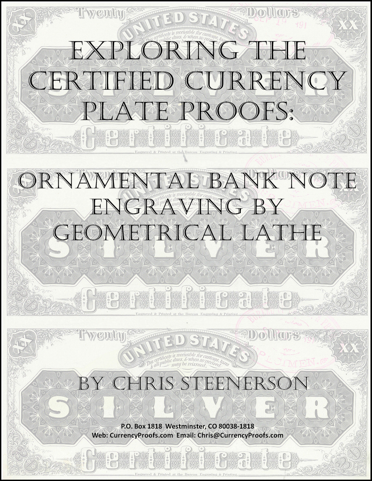 Ornamental Currency Engraving By Geometrical Lathe - 196-page Bw Books