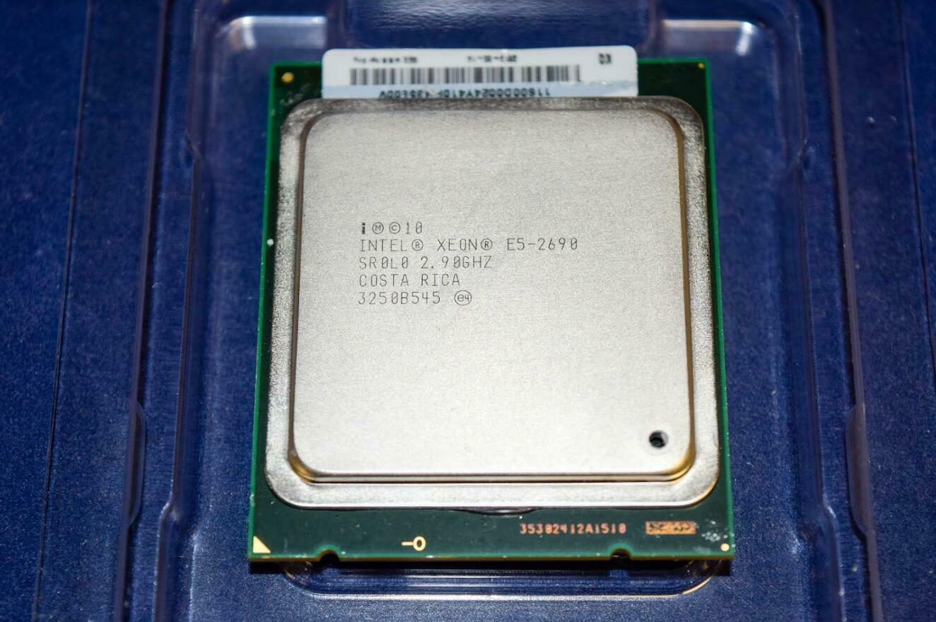 Intel Xeon E5-2690 2.9ghz Eight Core Sr0l0 Cm8062101122501 Cpu Bx80621e52690