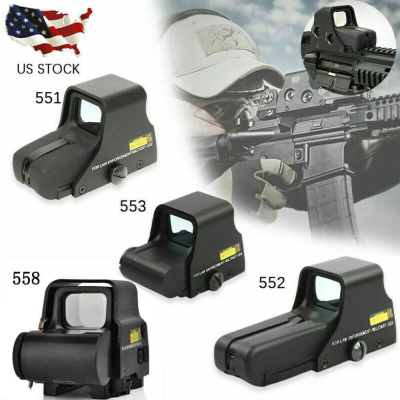 Red Green Dot Holographic Sight 551/552/553/558 Tactical Airsoft Scope Sight