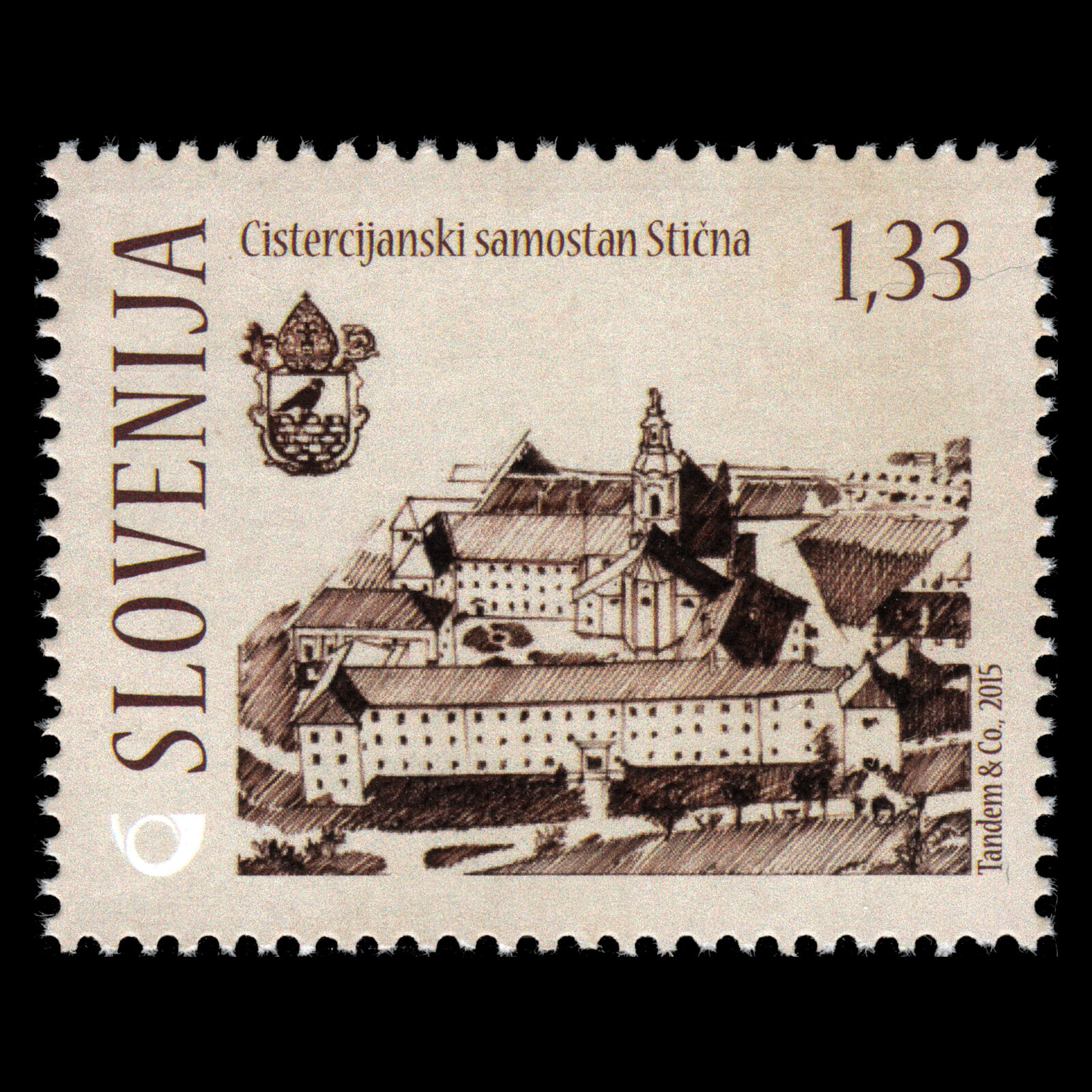 Slovenia 2015 - Medieval Architecture "cistercian Monastery In Sticna" - Mnh