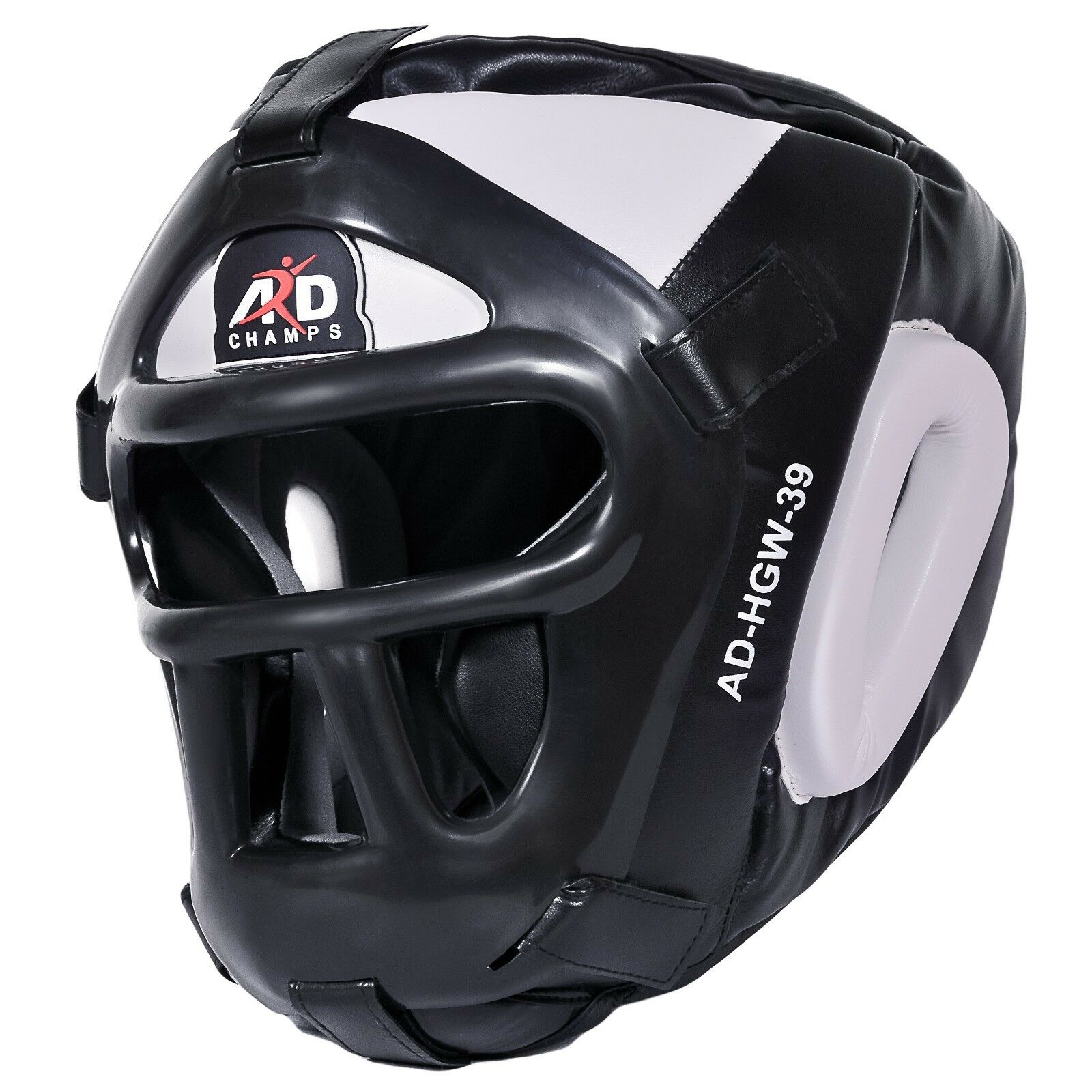 ARD CHAMPS™ Protector Guard Wrestling Helmet Head Gear Boxing MMA Rugby- White