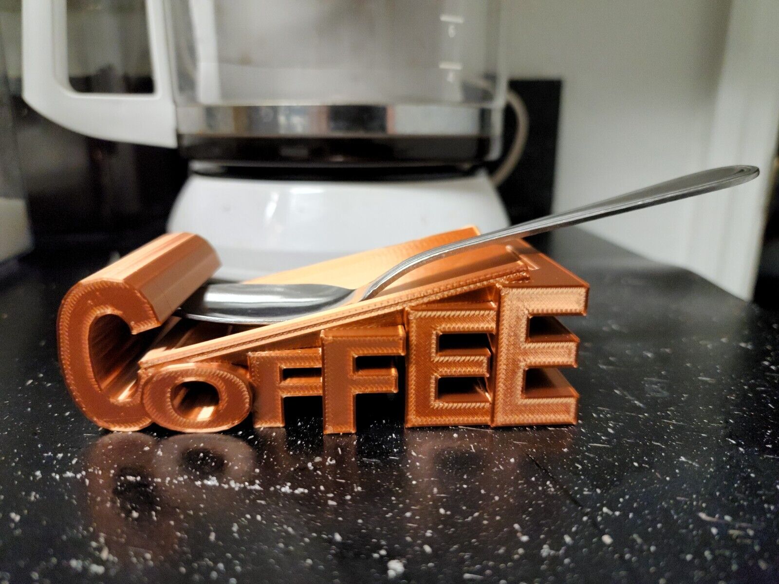 3d printed coffee spoon holder